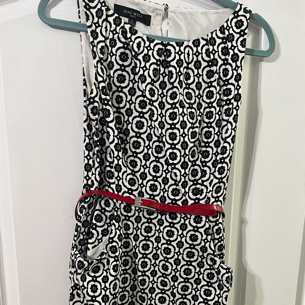 Pattern midi dress